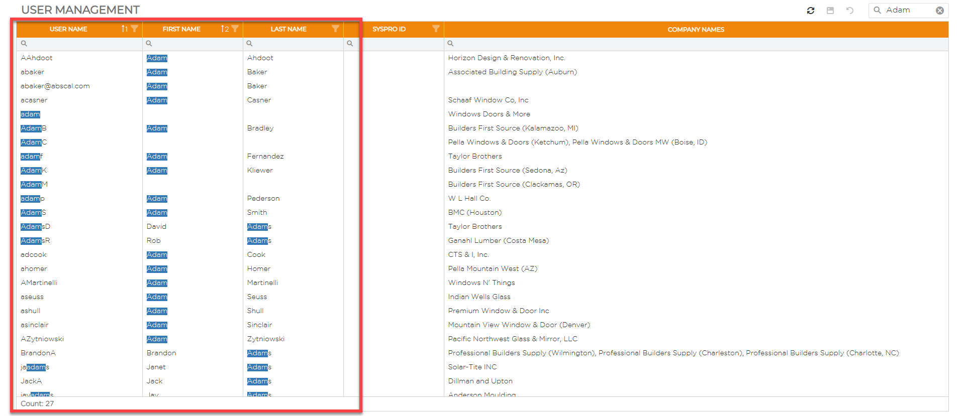 User Management | Space3 Documentation