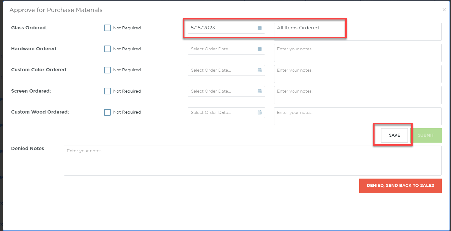Actions Menu | Space3 Documentation