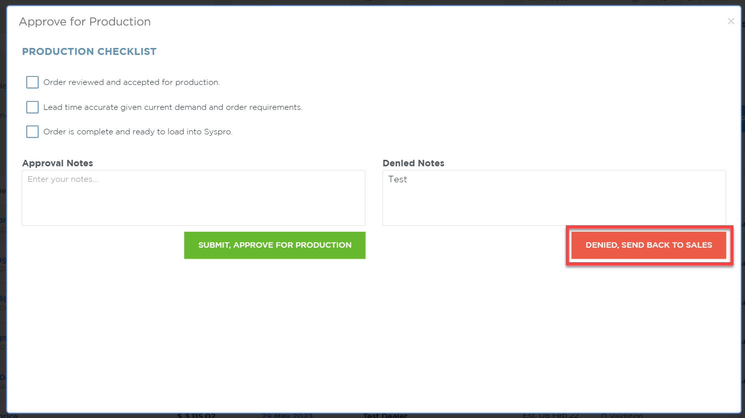 Actions Menu | Space3 Documentation