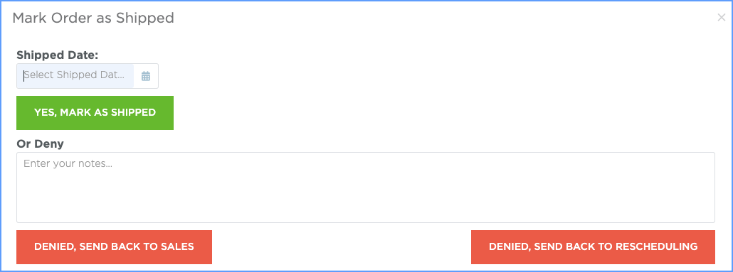 Actions Menu | Space3 Documentation