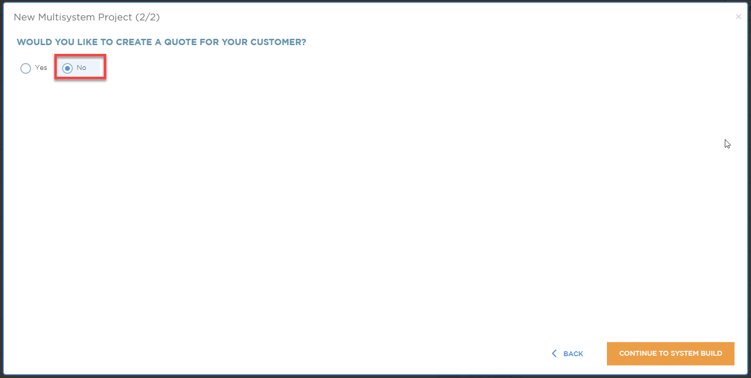 Creating a New Quote | Space3 Documentation