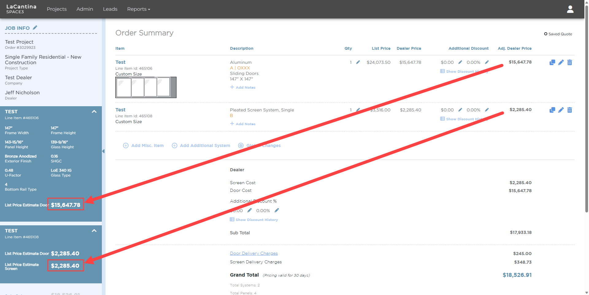 Creating a New Quote | Space3 Documentation